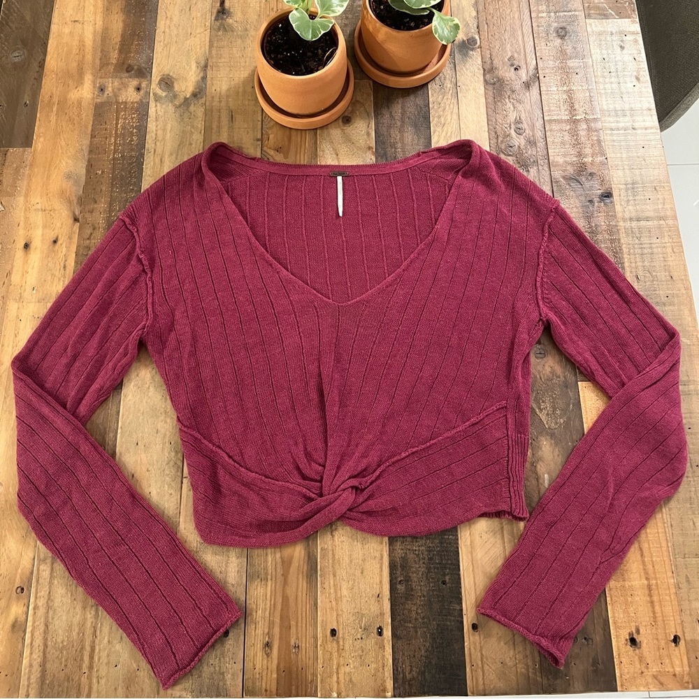 Free People Knit Top